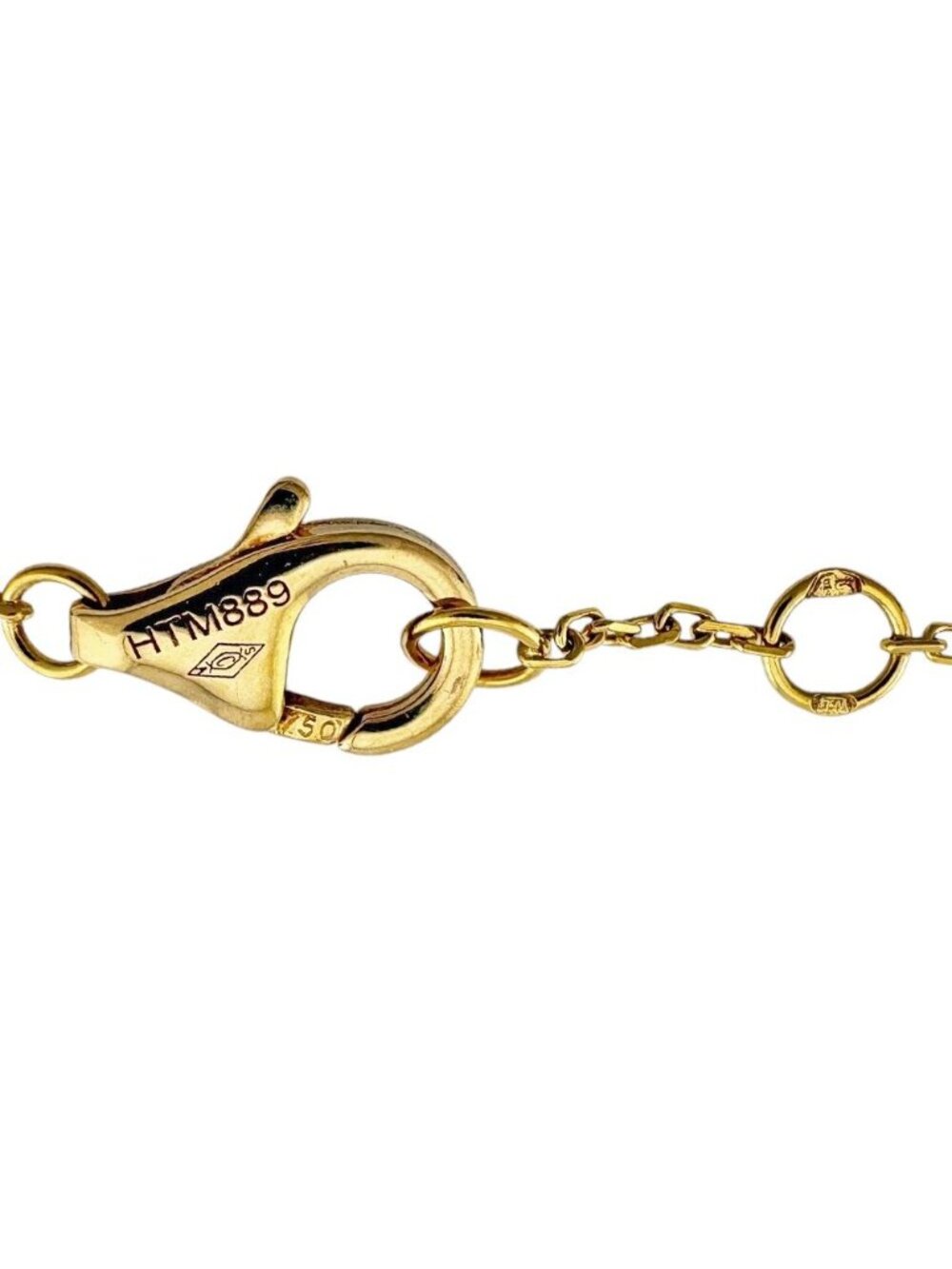 Cartier Amulet Bracelet 18k Yellow Gold Mazar of Pearl - Picture 5 of 5